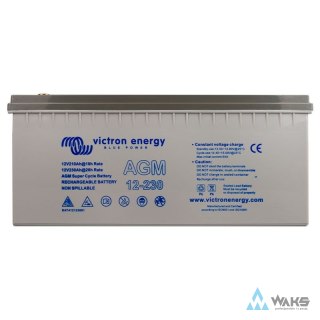 12V/230Ah AGM Super Cycle Batt. (M8)