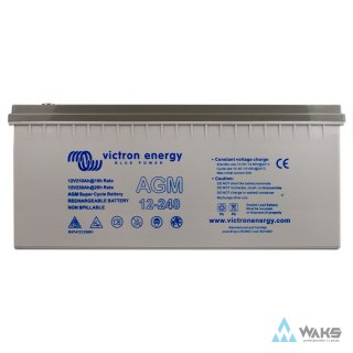 12V/240Ah AGM Deep Cycle Batt. (M8)