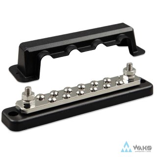 Busbar 250A 2P with 12 screws +cover