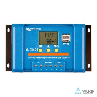 BlueSolar PWM-LCD&USB 12/24V-30A