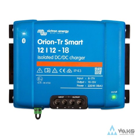 Orion-Tr Smart 12/12-18A Isolated DC-DC charger Orion-Tr Smart 12/12-18A Isolated DC-DC charger