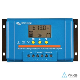 Regulator PWM DUO LCD&USB 12/24V-20A