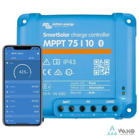 SmartSolar MPPT 75/10 SmartSolar MPPT 75/10