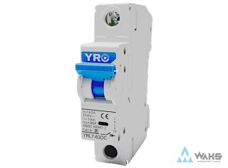 DC breaker 250Vdc/63A, wyłącznik prądu stałego, 2P, 6kA