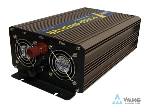 DC/AC-SIN-2000W/12V: Przetwornica DC/AC 12Vdc/230Vac 1000W ciąglej (2000W chwilowej) DC/AC-SIN-2000W/12V: Przetwornica DC/AC 12Vdc/230Vac 1000W ciąglej (2000W chwilowej)