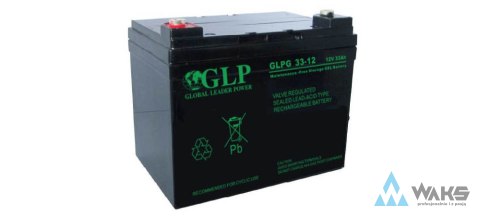 GLPG 33-12: GLPG 33-12: Akumulator VRLA GEL 12V/33Ah M6 GLPG 33-12: GLPG 33-12: Akumulator VRLA GEL 12V/33Ah M6