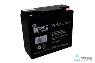 IPS 18-12: akumulator VRLA AGM 12V 18Ah, 6-9lat do UPS