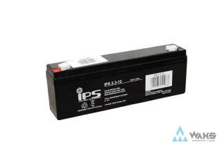 IPS 2.3-12: akumulator VRLA AGM 12V 2.3A, 6-9lat, T1 4,8mm