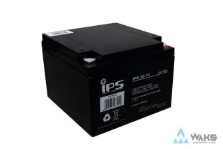 IPS 26-12: akumulator VRLA AGM 12V/26Ah, 166*175*125 (M5)