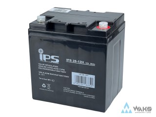 IPS 28-12h: akumulator VRLA AGM 12V/28Ah, High/stojący
