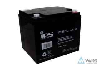 IPS 45-12: akumulator AGM 12V/45Ah 198*166*171 (T16)
