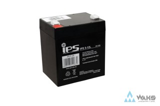 IPS 5-12L: akumulator VRLA AGM 12V 5Ah, 6-9lat, T2 6,3mm, do UPS