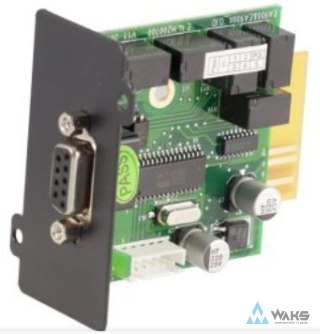 KU-CARD-AS400-LI v.DB9: KU-CARD-AS400-LI v.DB9: Karta styków bezpotencjałowych do UPS serii RTS-LI, TS1-LI ze złączem 9-p...