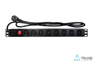 Listwa zasilająca rack 8 gniazd z włącznikiem