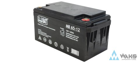 Akumulator AGM VRLA 12V 65Ah (MB 65-12) MEGABAT Akumulator AGM VRLA 12V 65Ah (MB 65-12) MEGABAT