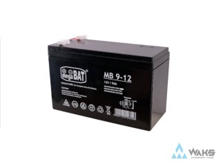 Akumulator AGM VRLA 12V 9Ah (MB 9-12) MEGABAT