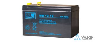 Akumulator AGM 12V 12Ah (MW 12-12L) MW Power