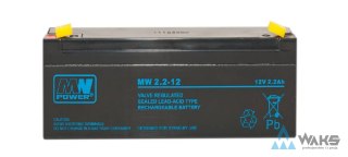 Akumulator AGM 12V 2.2Ah (MW 2.2-12) MW Power