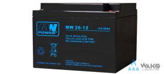 Akumulator AGM 12V 26Ah (MW 26-12) MW Power
