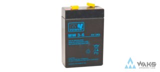 Akumulator AGM 6V 3Ah (MW 3-6) MW Power