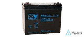 Akumulator AGM 12V 33Ah (MW 33-12) MW Power