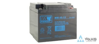 Akumulator AGM 12V 45Ah (MW 45-12) MW Power