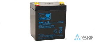 Akumulator AGM 12V 5Ah (MW 5-12L) MW Power