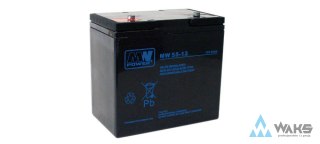 Akumulator AGM 12V 55Ah (MW 55-12) MW Power