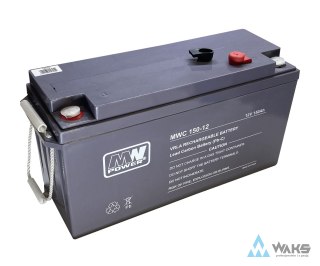MWC 150-12: MWC 150-12: akumulator AGM (PB-C) 12V/150Ah, 484x170x241mm, M8