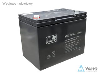 Akumulator AGM 12V 80Ah (MWC 80-12) MW Power​