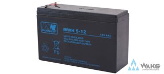 Akumulator AGM High Rate 12V 6Ah (MWH 5-12) MW Power