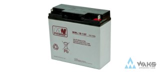 Akumulator AGM Long Life 12V 18Ah (MWL 18-12F) MW Power