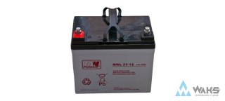 Akumulator AGM Long Life 12V 33Ah (MWL 33-12) MW Power