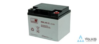 Akumulator AGM Long Life 12V 40Ah (MWL 40-12) MW Power