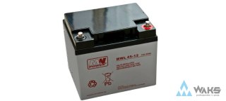 Akumulator AGM Long Life 12V 45Ah (MWL 45-12) MW Power