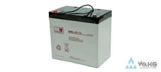 Akumulator AGM Long Life 12V 55Ah (MWL 55-12) MW Power