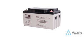 Akumulator AGM Long Life 12V 70Ah (MWL 70-12) MW Power