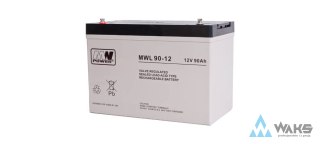 Akumulator AGM Long Life 12V 90Ah (MWL 90-12) MW Power