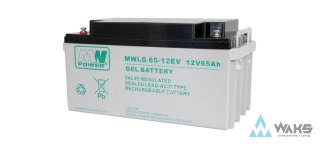 Akumulator żelowy MW Power MWLG 65-12EV 12V 65Ah VRLA-GEL