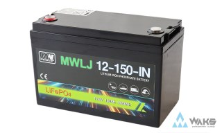 MWLJ 12-150-IN: MWLJ 12-150-IN: akumulator LiFePO4 12.8V/150Ah IN / LiFePO4 battery 12.8V/150Ah IN - (406x174x207mm)