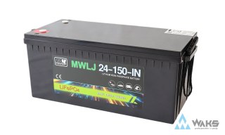 MWLJ 24-150-IN: MWLJ 24-150-IN: akumulator LiFePO4 25.6V/150Ah IN / LiFePO4 battery 25.6V/150Ah IN - (522x240x218mm)