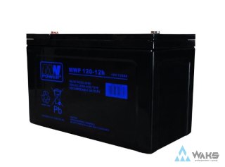 MW Power MWP 120-12h – Akumulator AGM VRLA 12V 120Ah (kompaktowy, 12 lat żywotności)