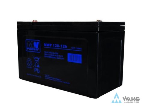 MWP 120-12h: akumulator MWP 120-12h (Long Life, 12V-120Ah, Bolt M6) MWP 120-12h: akumulator MWP 120-12h (Long Life, 12V-120Ah, Bolt M6)