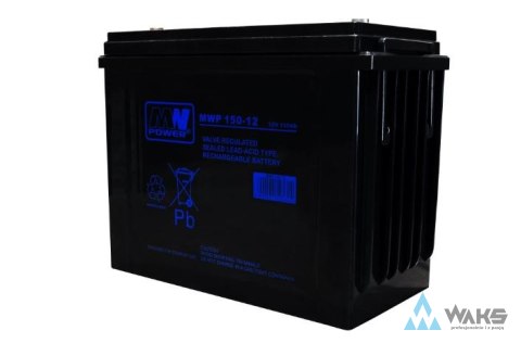 MWP 150-12: akumulator MWP 150-12 (Long Life, 12V-150Ah, Bolt M6) MWP 150-12: akumulator MWP 150-12 (Long Life, 12V-150Ah, Bolt M6)