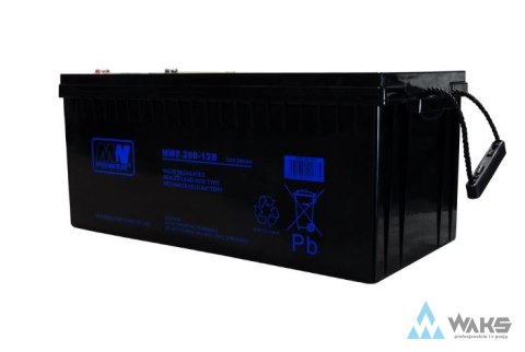 MWP 200-12B: akumulator MWP 200-12B (Long life 12V-200Ah, Bolt M8) MWP 200-12B: akumulator MWP 200-12B (Long life 12V-200Ah, Bolt M8)