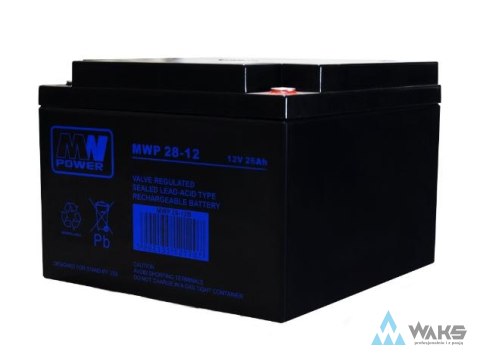 MWP 28-12: akumulator MWP 28-12 (Long Life, 12V-28Ah, bolt M5) MWP 28-12: akumulator MWP 28-12 (Long Life, 12V-28Ah, bolt M5)