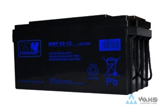 MWP 65-12 – Akumulator AGM 12V 65Ah VRLA M6 MW Power