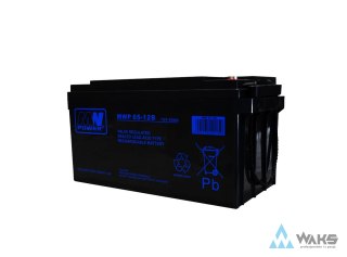 MWP 65-12B – Akumulator AGM 12V 65Ah VRLA F8 MW Power