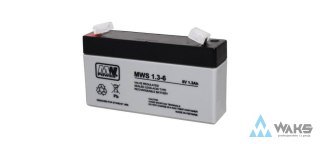 MWS 1.3-6: Akumulator VRLA AGM 6V/1,3Ah