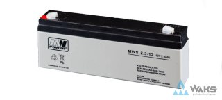 MWS 2.3-12: Akumulator VRLA AGM 12V/2,3Ah